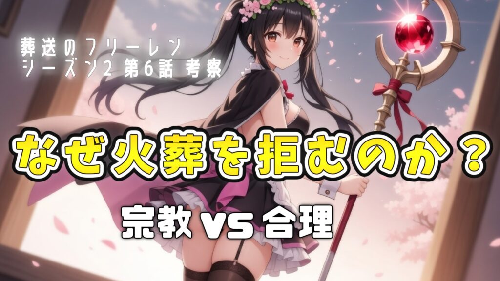 『葬送のフリーレン』6話考察|北部高原に墓がない理由…“弔えない世界”が突きつける死生観