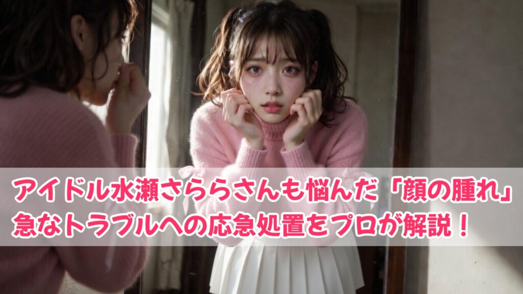 突然のまぶた・唇の腫れは「クインケ浮腫」かも?